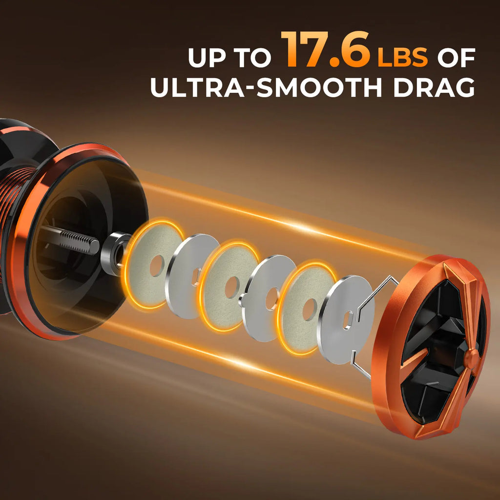 KastKing Lethal Blaze Fishing Rod & Reel Combo