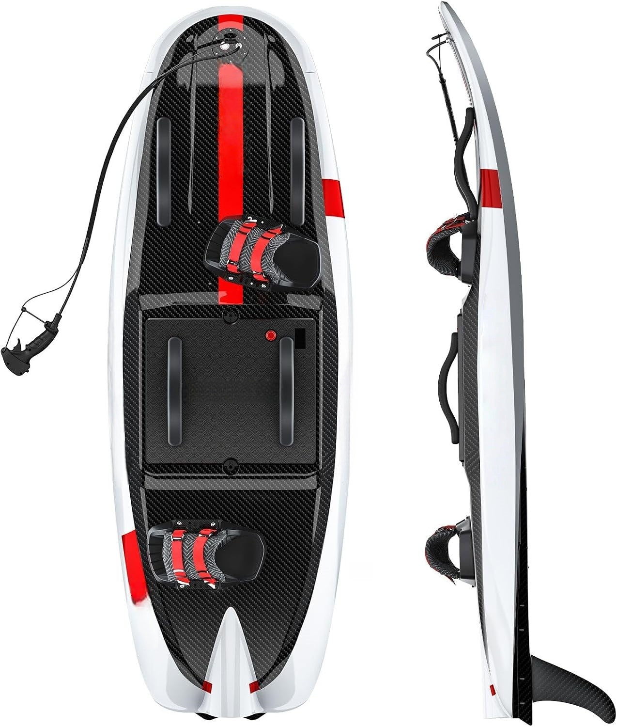 High-Performance Carbon Fiber Electric Surfboard | 22kW Motor, 60km/h Top Speed