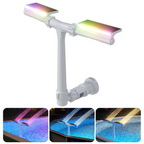 Solar Pool Fountain with LED Lights