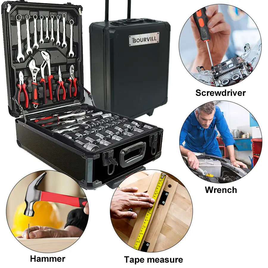 Bourvill 899-Piece Tool Set