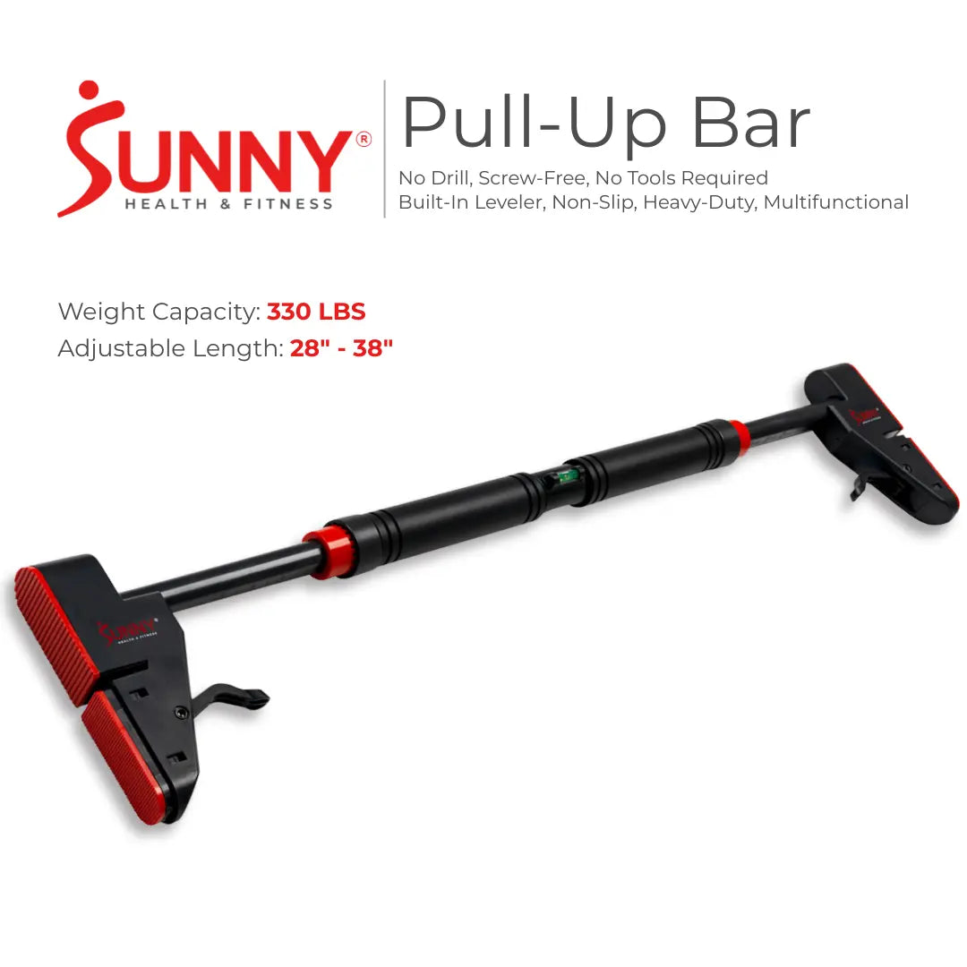 Doorway Pull-Up Bar – No Drill, 330 lbs