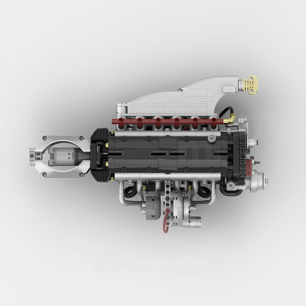 Minibricks® 2JZ Engine Building Set