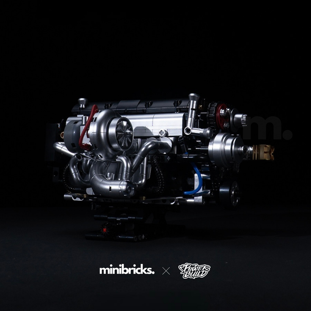 Minibricks® 2JZ Engine Building Set